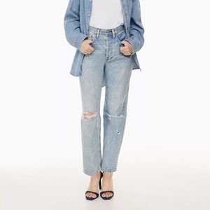 Aritzia Denim Forum Joni High Rise Loose 29L